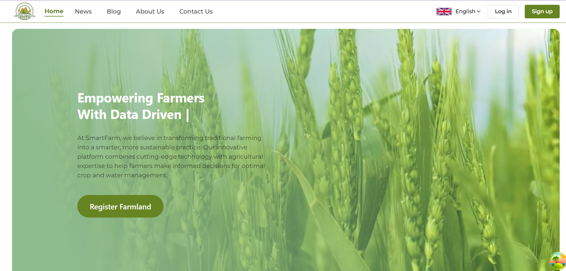 FarmTech Innovators platform for agriculture